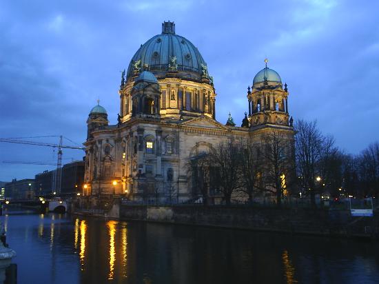 Berlin city view, the cathedral