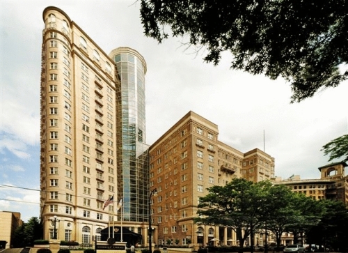 Known as the grand dame of Atlantas Peachtree Street, this classically elegant hotel is across from the Fox Theatre.